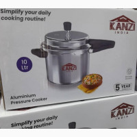 Kanzi India 10ltr Aluminum Pressure Cooker