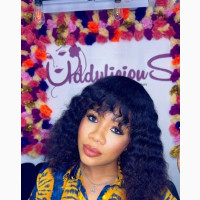 12” Inch Ocean Wavy Fringe Hair
