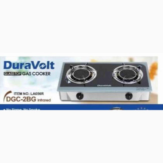 Table Glass Top Duravolt Infrared Gas Cooker