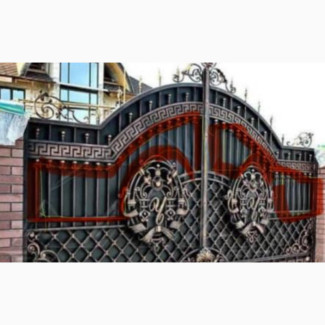 Stainless Steel Wrought Iron Gates