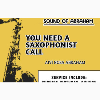 Saxophonist for Hire
