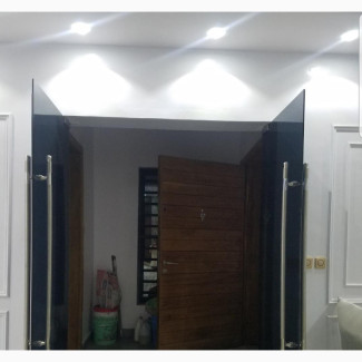 Swing Door Glass Black