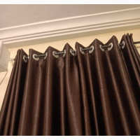 Plan Satin Curtain, With Different Colors Available