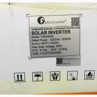 3kva/24v Felicity Solar Inverter - Brand New