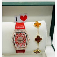 Frank Muller With Vca Bracelet