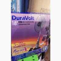 Duravolt 18 Inches Solar Rechargeable Fan