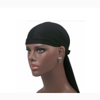 Black Silky Durag | Feel Good | Look Good In Abuja