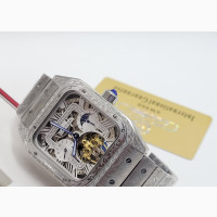 Carrier Automatic Engine Chain Wrists Watch