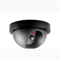 Fake Dummy Surveillance Security Camera With Flash