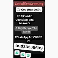 WAEC 2025 Civic Education Questions and Answers, Expo