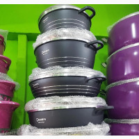 Brand New Granite Pot Set - 10pcs