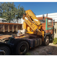 Man Diesel Truck Ten and Six Tyres Haibu Truck 16790tones