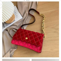 Beautiful Fashion Bag With Vintage Scarf