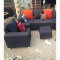 L-Shape Sofa with Altomar and Pillows for Sale