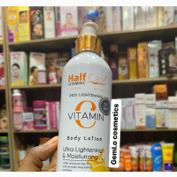 Half Cast Vitamin C Body Lotion - Enhance Your Skin Tone and Hydrate Your Skin