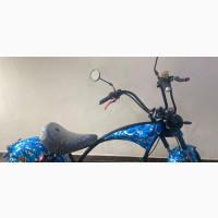 E-Cally Blue Electric Motorcycle 2020