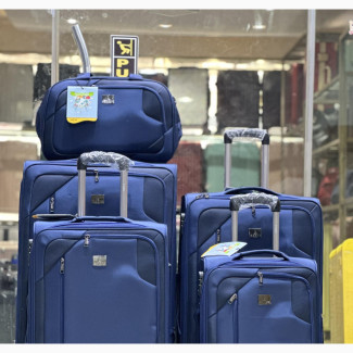 Luxury Fabric Luggages Set of 5