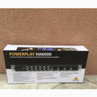 Behringer Powerplay Ha6000 6-Channel Headphone Mixing Amp