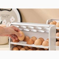 New Rotating 30 Grid Egg Storage Box