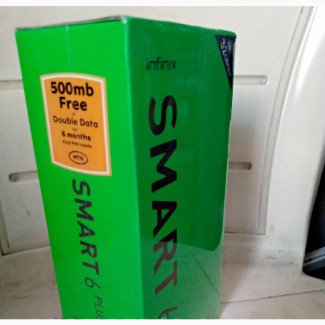 New Infinix Smart 6 Plus 32 GB Black