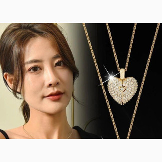 Iced Heart Necklace