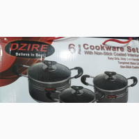 Dzire Cookware Set With Non-Stick Coated Interior