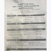 Desperately Looking for Cleaning CV