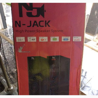 N-Jack High Power Speaker System - Brand New