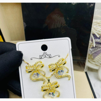 Fashion Jewelry Earrings and Necklace Pendant