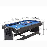 Billiard Pool Table, Air Hockey, Table Tennis and Dining