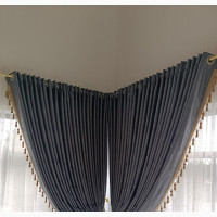 VIP Ash/Grey Turkish Curtains
