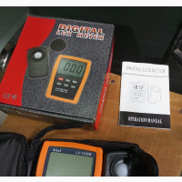 Digital Lux Meter / Light Meter Range 0.1 Lux ~ 200, 000 Lux