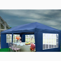 Foldable Canopy/Gazebo 20ft by 10ft (Black Pole)