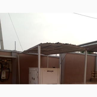 Galvanized Iron Construction With Aluminum Roofing