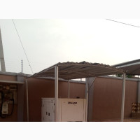 Galvanized Iron Construction With Aluminum Roofing