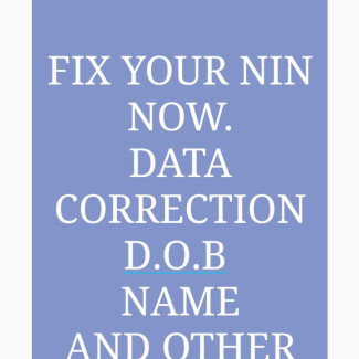 Get Your National Identity Card Fixed