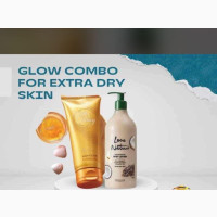 Milk Honey Scrub and Love Nature Nourishing Body Lotion