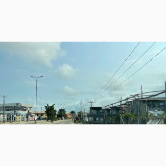 Land Facing the Major Road. On Ado Road, Ajah