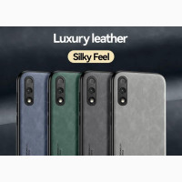 Magnetic Leather Phone Pouch Case Luxury
