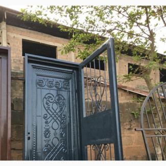 Security Door With Front Protector