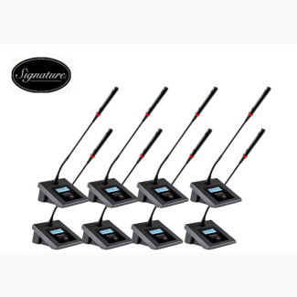 Signature 8chanel Digital Table Conference Wireless Mic