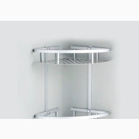 Brimix Aluminium Corner Soap Basket
