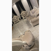 Home Interiors Royal Sofa Chair - 7 Seater Cream Color