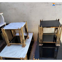 Affordable Set of Center Table With Two Side Stools - Home Interiors