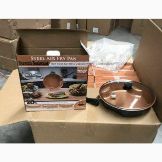 Gotham Steel Copper Air Fryer Fry Pan - Brand New