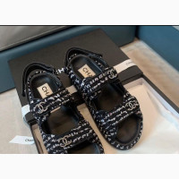 Beautiful Channel Sandals With Branded Box