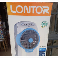 Lontor Rechargeable Air Cooler Water Fan With Remote Control