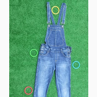 Girls UK Dungarees Jeans - Brand New