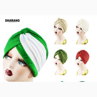 Fashionable Women Fold Turban Cap