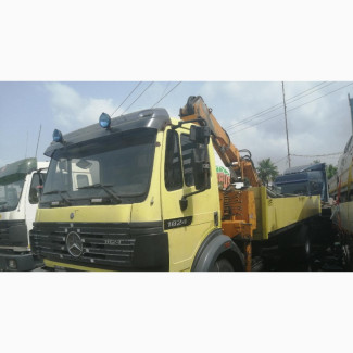 1824 Benz T With Hiab Crane Foreign Used